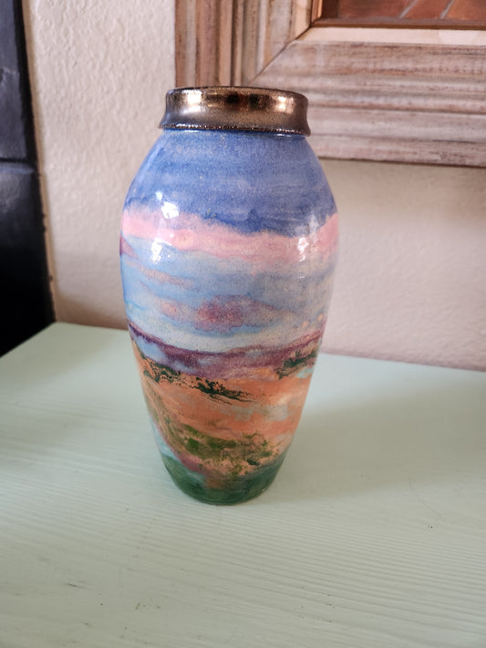 Vintage Multicolor Vase
